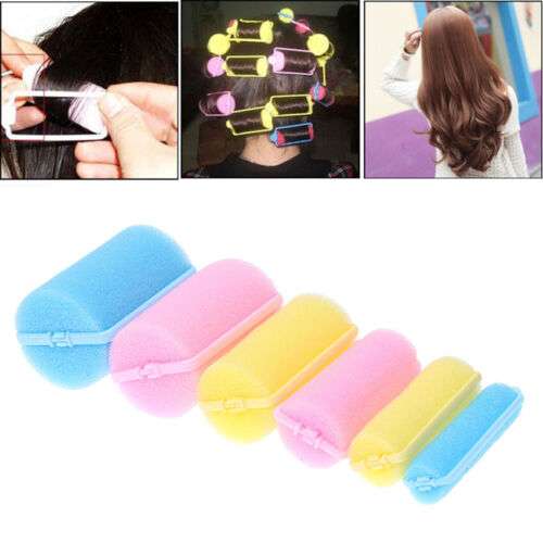 DIY Soft Sponge Hair Rollers for Effortless, Voluminous Curls - Buy Online at Nilgiri Stores