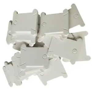 Embroidery Bobbins Winding Organizer - 38mm x 35mm, Set of 200 Floss Bobbins for Thread - Buy Online at Nilgiri Stores